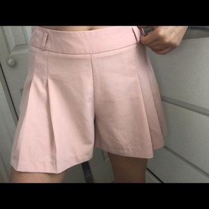 Pleated skort